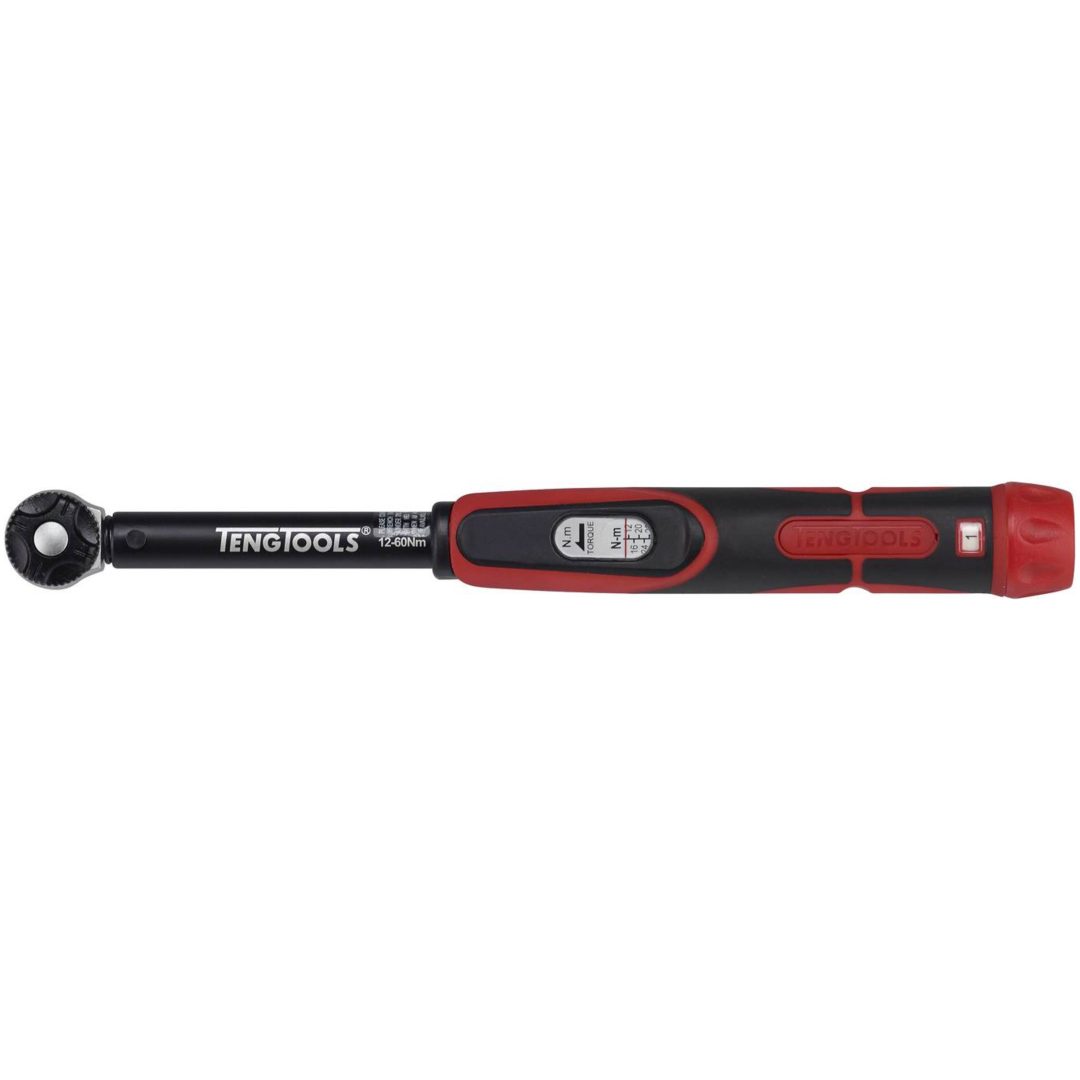 Klickmomentnyckel Plus Spärrhuvud Teng Tools MOMENTNYCKEL PLUS 3/8 60NM