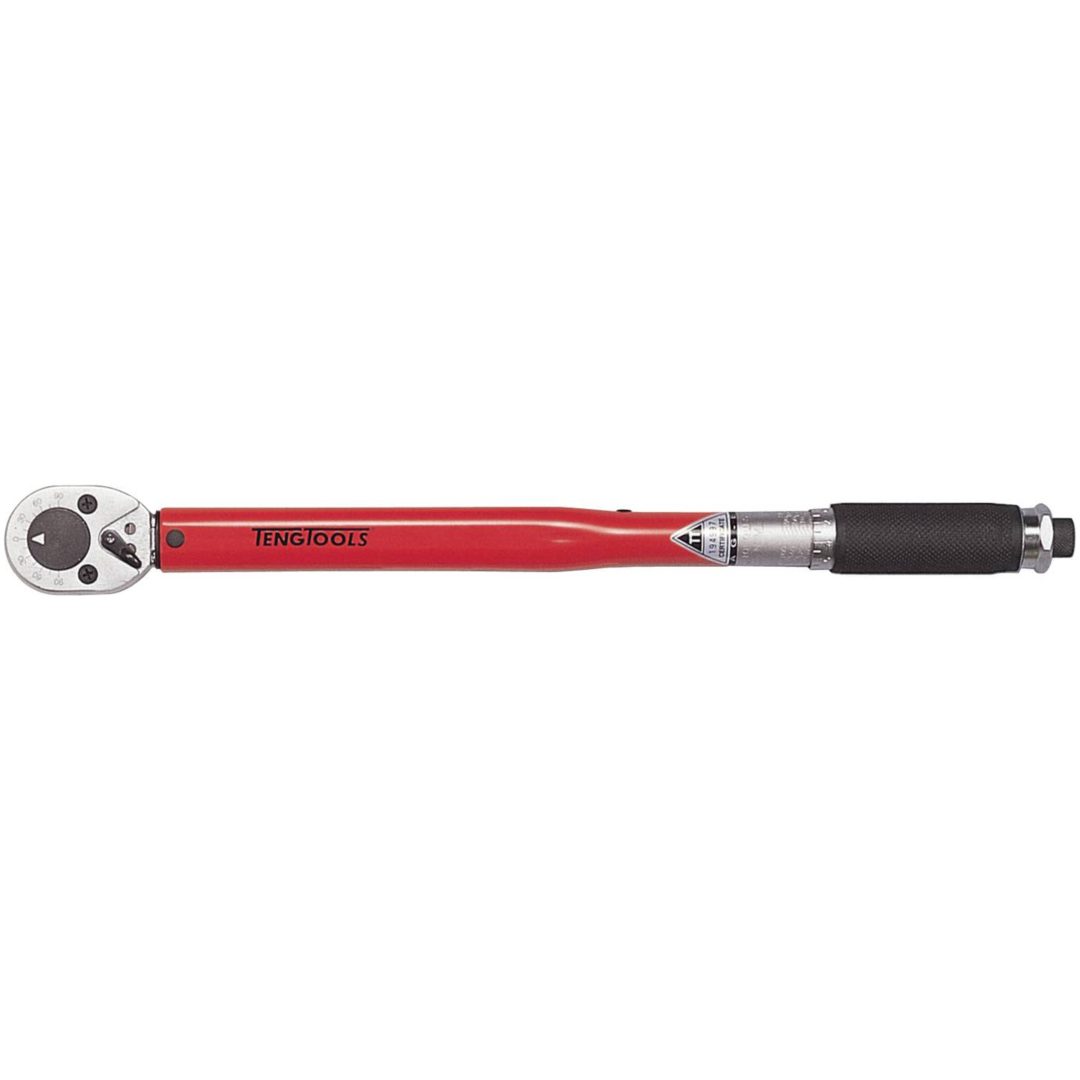 Klickmomentnyckel Teng Tools med Spärrhuvud MOMENTNYCKEL 1/4 25NM – bild 2