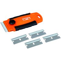 KLICKSKRAPA I TVÅKOMP PLAST (10 pack) BAHCO