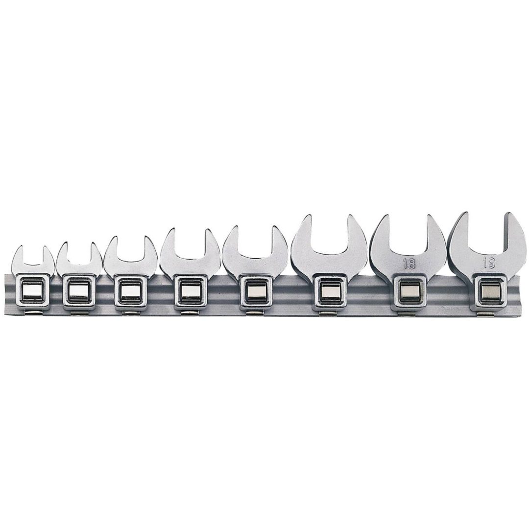 Kloskruvnycklar i sats M3808MM Teng Tools KLONYCKLELSATS MM 8 DELAR