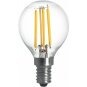 Filament LED-lampa, Klot, Klar, 2W, E14, 230V, MB MALMBERGS