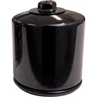 K&N Oil Filter: Powersports: Spin-On Black