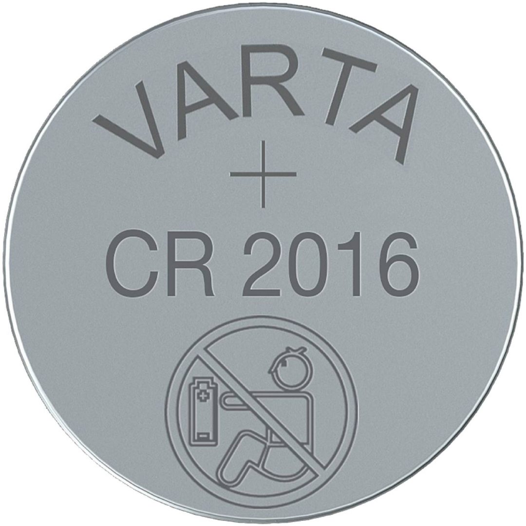 Knappcell Litium VARTA BATTERI KNAPPCELL CR2016 200ST