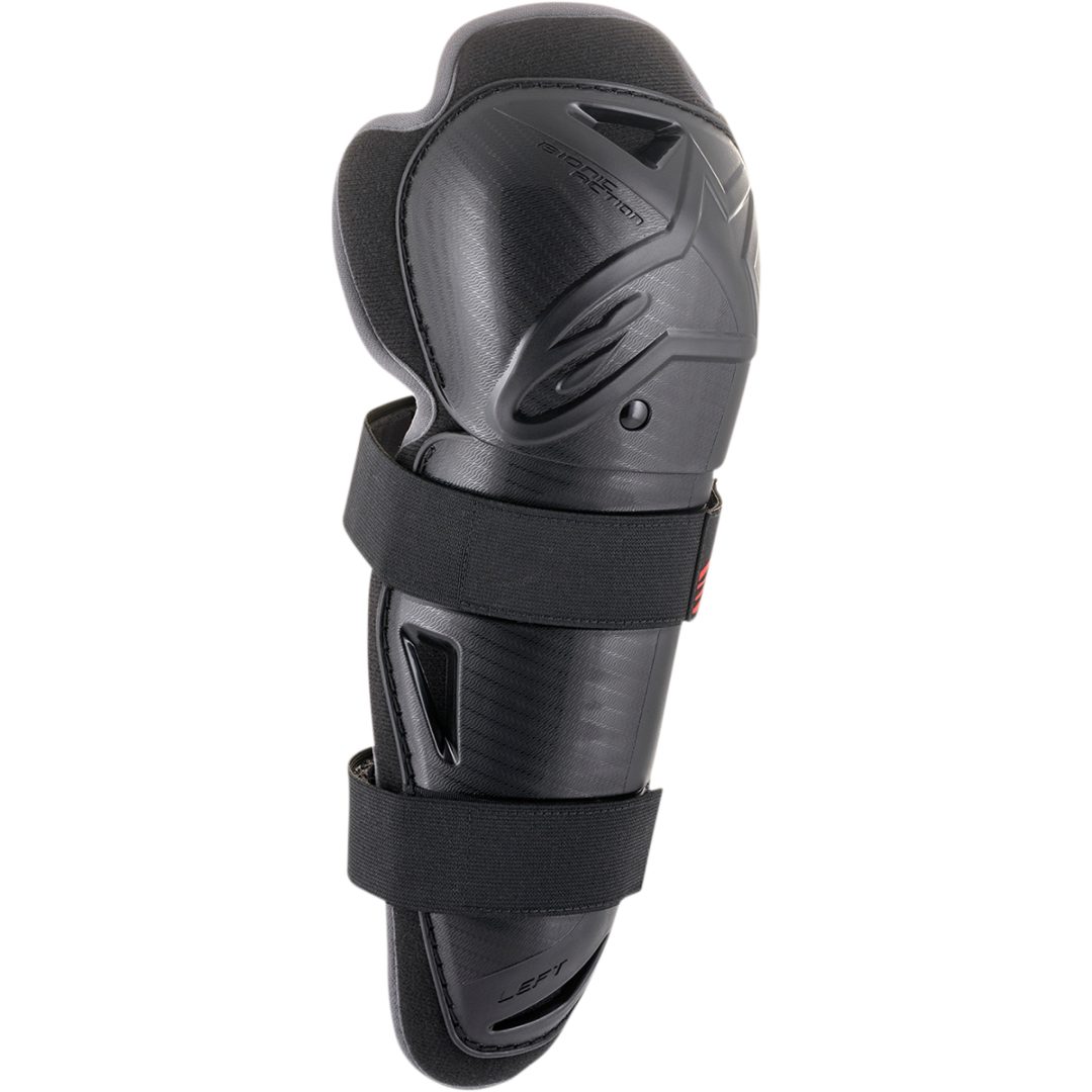 Knäskydd Bionic-10 Svart/Röd ALPINESTARS En storlek