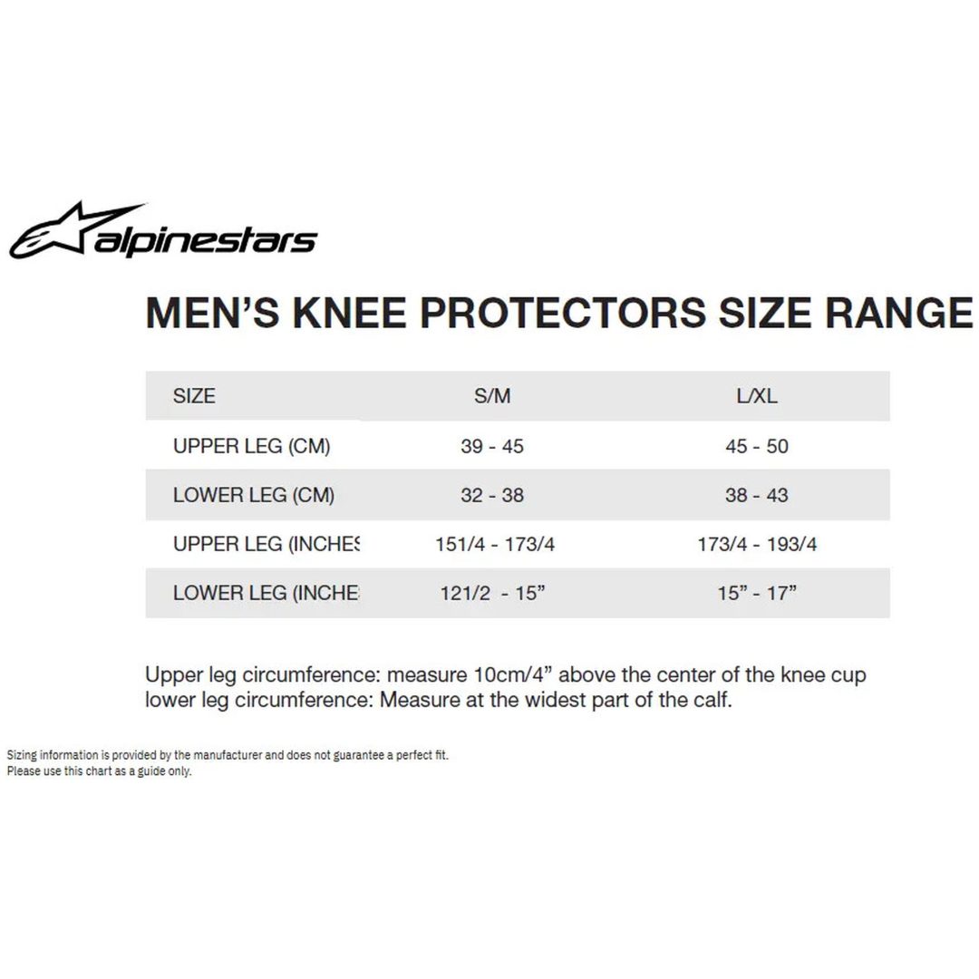 Knäskydd Bionic Pro Plasma Svart/röd/vit ALPINESTARS Small/Medium – bild 3
