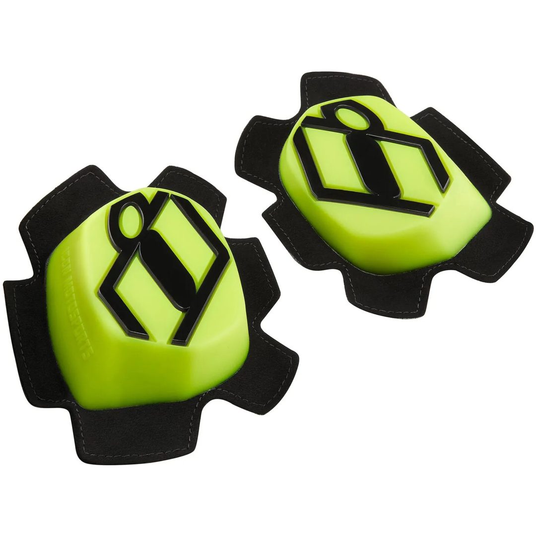 Knäskydd Cloverleaf 2 Svart/Hi-Vis Gul ICON Small-XL – bild 6