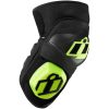 Knäskydd Cloverleaf 2 Svart/Hi-Vis Gul ICON Small-XL – miniatyr 1