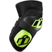 Knäskydd Cloverleaf 2 Svart/Hi-Vis Gul ICON