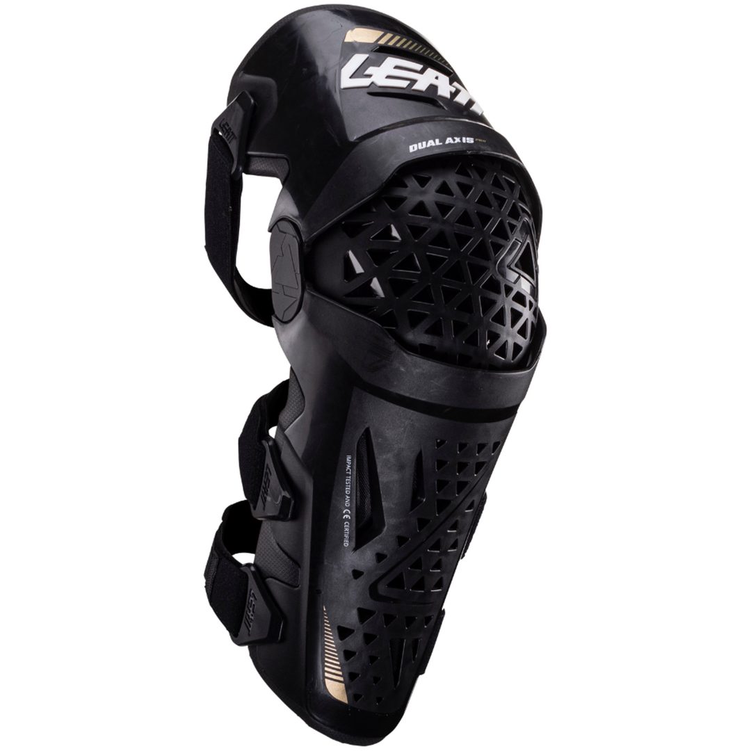 Knäskydd Dual Axis Pro Svart Leatt S/M