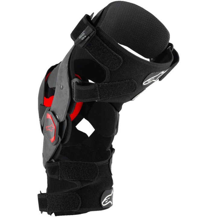 Knäskydd Supertech Rk-10 Plasma Svart/röd ALPINESTARS Small – bild 2