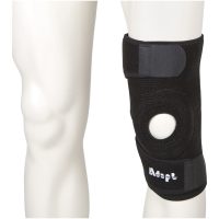 Knäskydd Support Open Patella Svart ADAPT