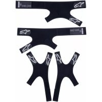 Knäskyddsremmar Rk-7 Plasma Svart ALPINESTARS