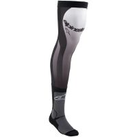 Knäskyddsstrumpor Svart Grå Alpinestars