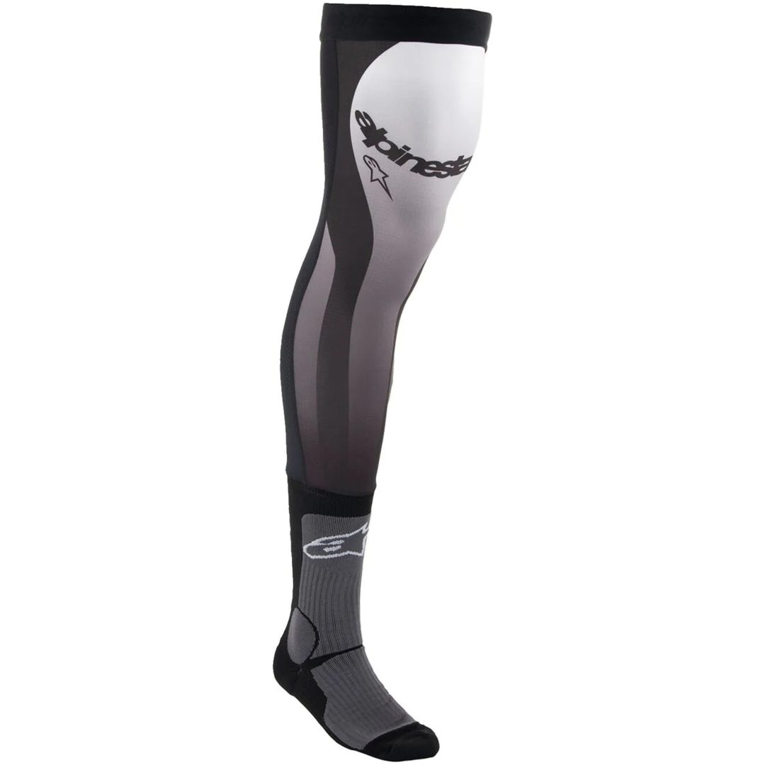 Knäskyddsstrumpor Svart Grå ALPINESTARS(MX) Small/Medium