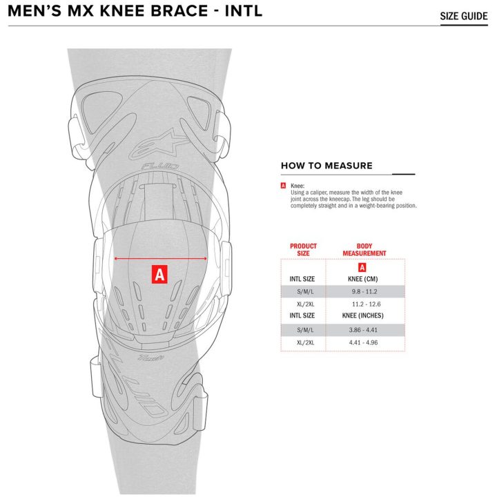 Knästöd Bionic 10 Carbon Vänster Svart Alpinestars Large – bild 2
