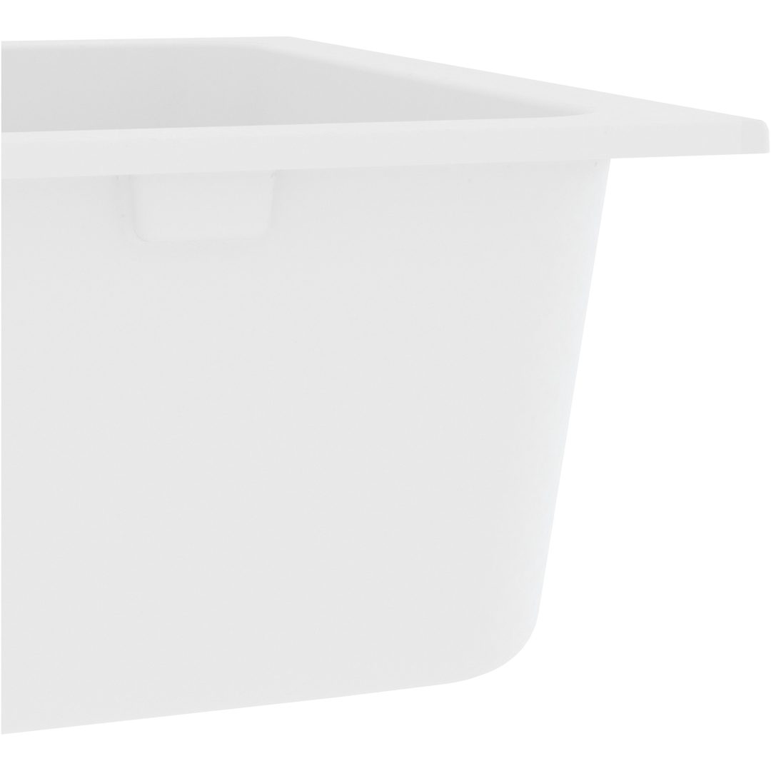 Kökssink Vit 760x480x184 mm Granit vidaXL Standard – bild 6