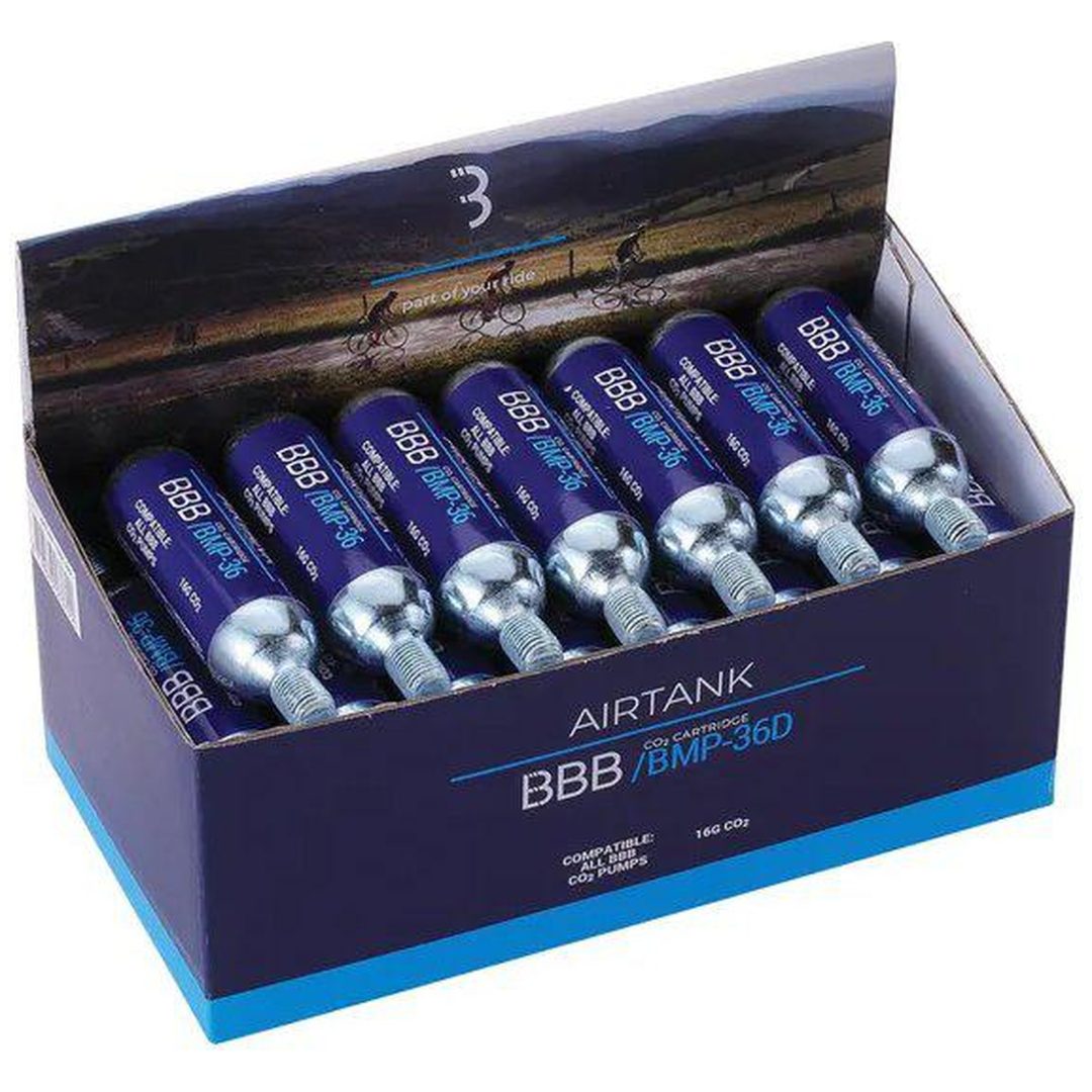Kolsyrepatroner AirTanks 16g 30-pack BBB