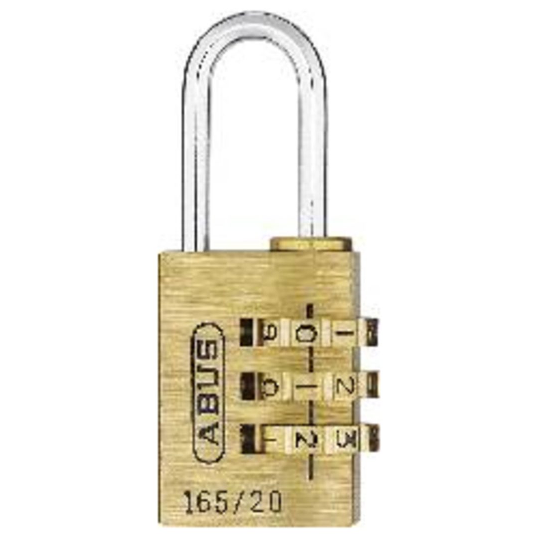 Kombinationshänglås 165 Abus HÄNGLÅS ABUS 165/20 C