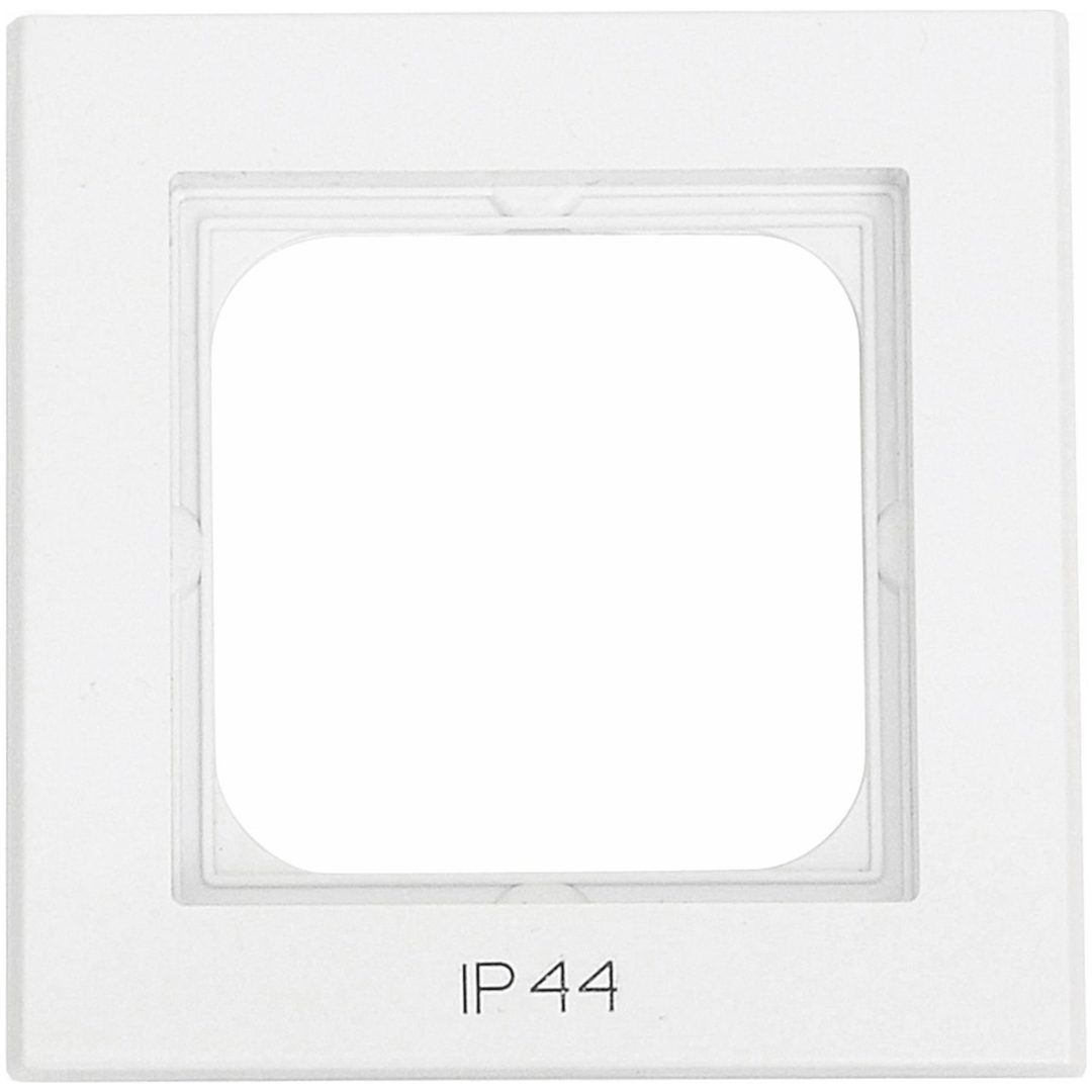 Kombinationsram Optima, 1-fack, Med text IP44 MALMBERGS