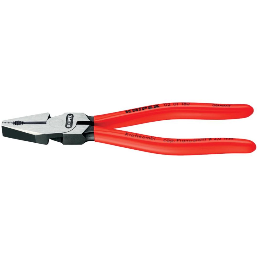 Kombinationstång 0201 KNIPEX L: 180 mm