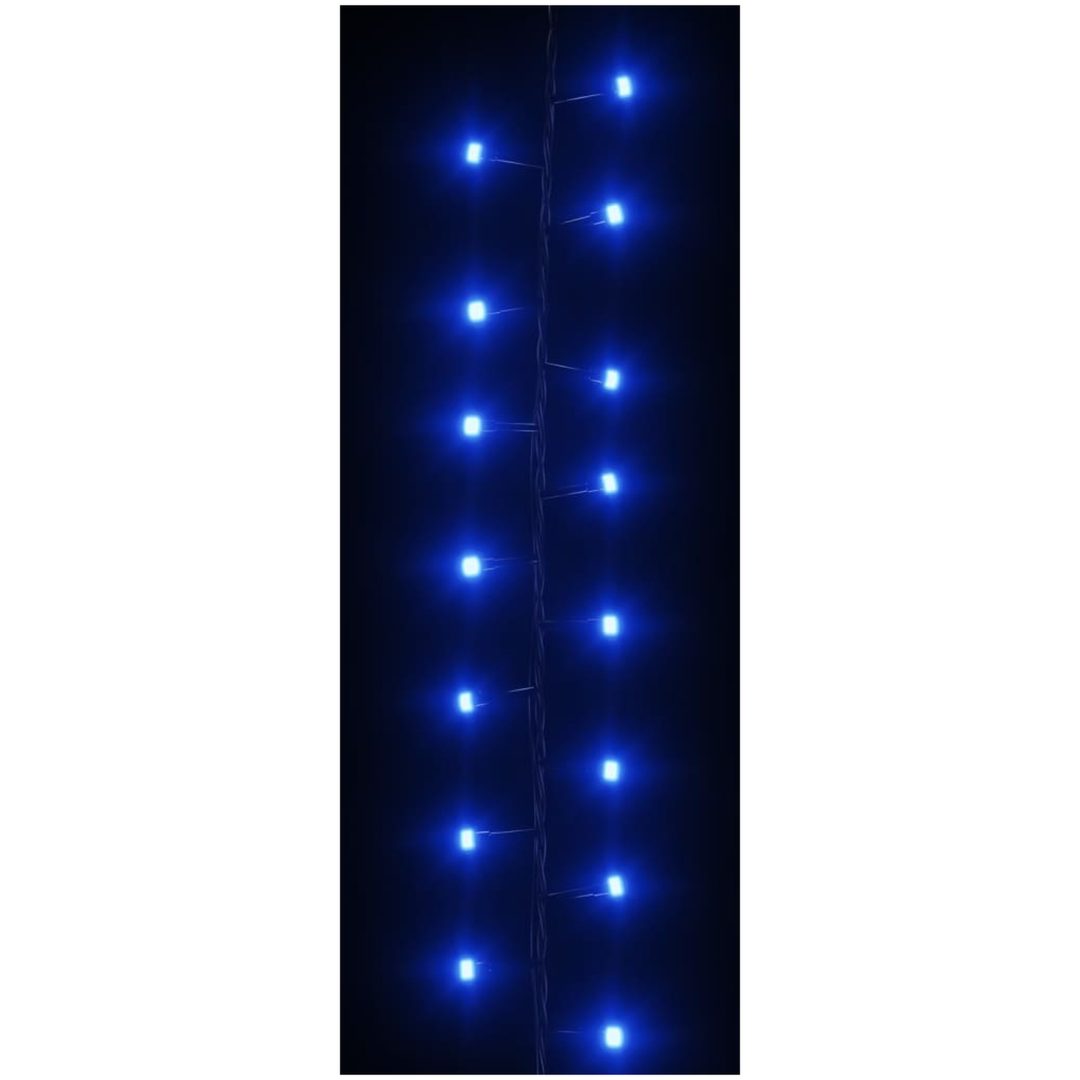 Kompakt ljusslinga med 1000 LED blå 25 m PVC vidaXL 25 m – bild 5