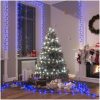 Kompakt ljusslinga med 1000 LED blå 25 m PVC vidaXL 25 m – miniatyr 1