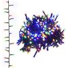 Kompakt ljusslinga med 1000 LED flerfärgad PVC vidaXL 25 m – miniatyr 2