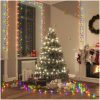 Kompakt ljusslinga med 2000 LED flerfärgad 45 m PVC vidaXL 45 m – miniatyr 1