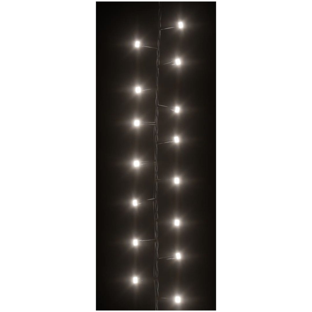 Kompakt ljusslinga med 2000 LED kallvit 45 m PVC vidaXL 45 m – bild 5