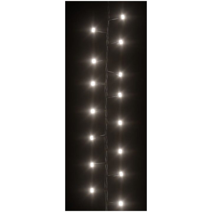 Kompakt ljusslinga med 2000 LED kallvit 45 m PVC vidaXL 45 m – bild 5