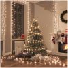 Kompakt ljusslinga med 2000 LED kompakt varmvit PVC vidaXL 45 m – miniatyr 1