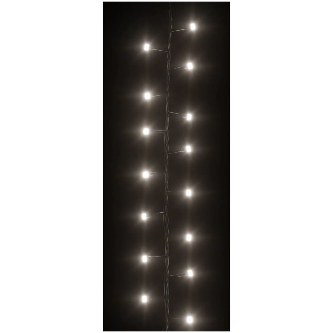 Kompakt ljusslinga med 3000 LED kallvit PVC vidaXL 65 m – bild 5