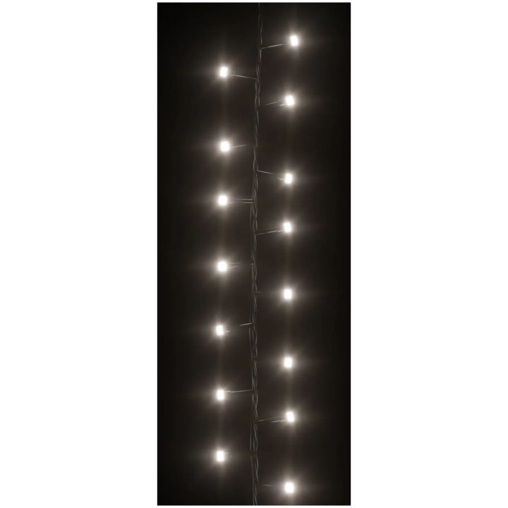 Kompakt ljusslinga med 3000 LED kallvit PVC vidaXL 65 m – bild 5