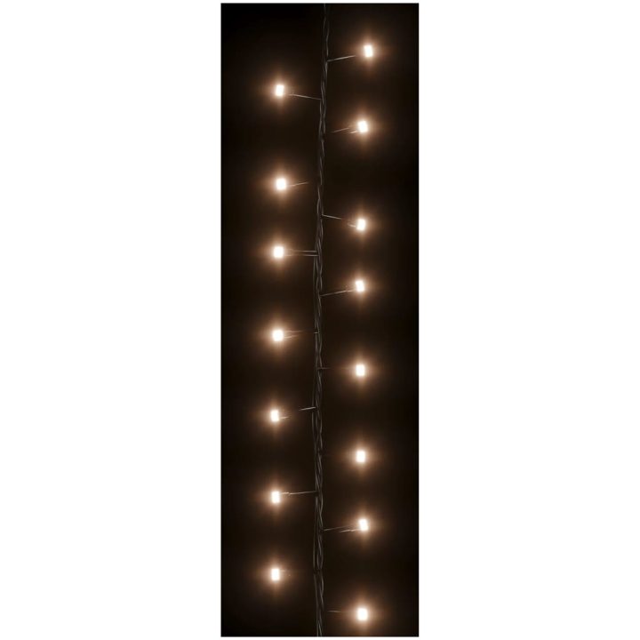 Kompakt ljusslinga med 3000 LED kompakt varmvit PVC vidaXL 65 m – bild 5
