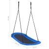 Kompisgunga med flaggor 165x70 cm vidaXL – miniatyr 5