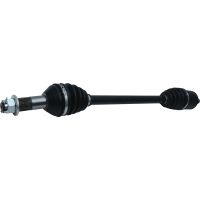 Komplett Axelkit Svart Chromoly/stainless Steel MOOSE RACING