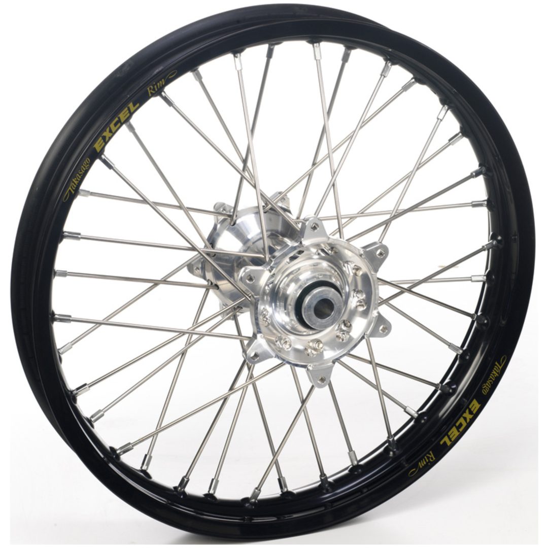 Komplett Framhjul 16x3,50 Silver HAAN WHEELS