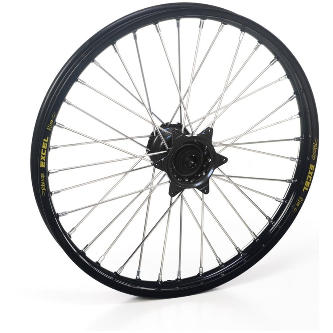 Komplett Framhjul Grön/Svart/Silver HAAN WHEELS