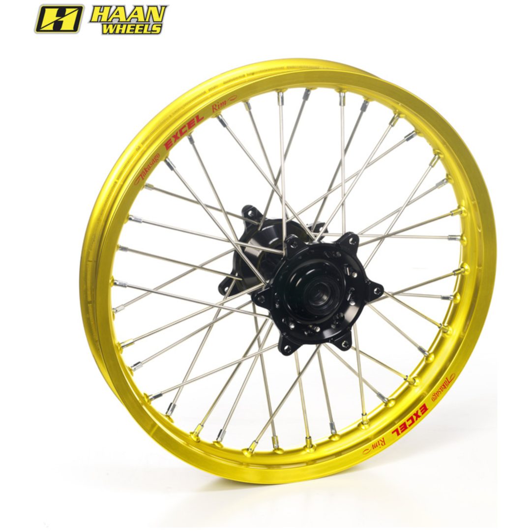 Komplett Framhjul Orange/Silver HAAN WHEELS