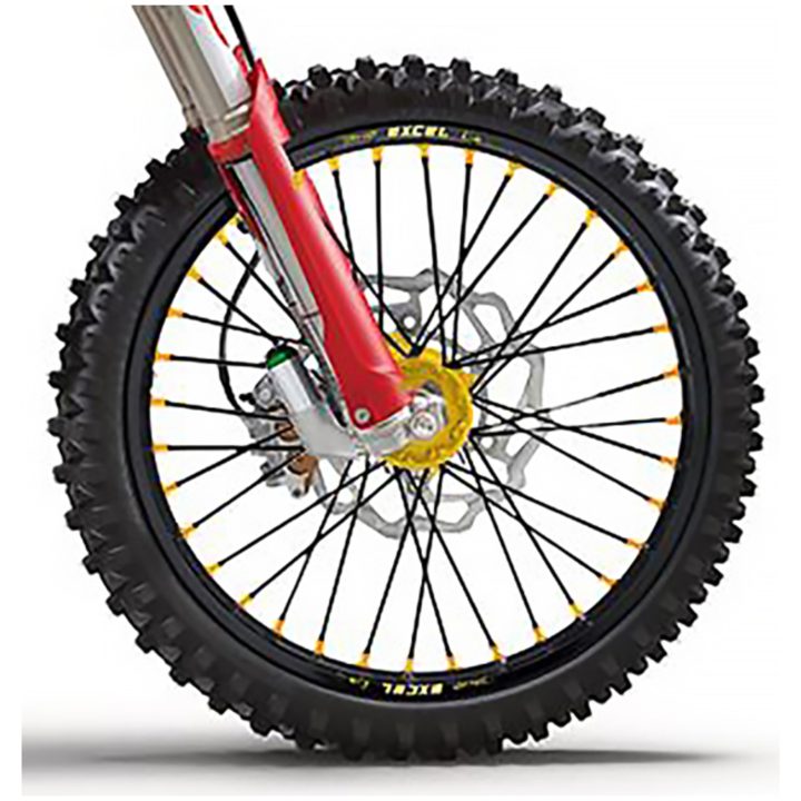 Komplett Framhjul Svart/Guld HAAN WHEELS – bild 2