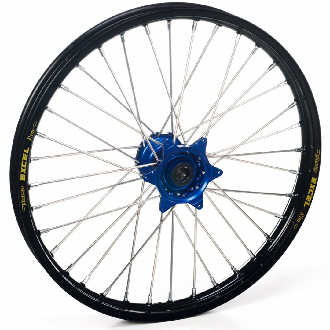 Komplett Hjul Svart/Blå Haan Wheels