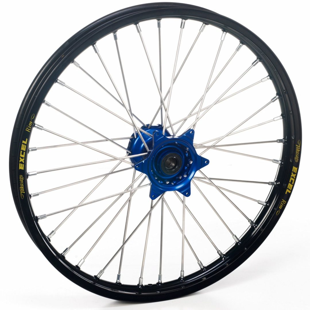 Komplett Hjul Svart/Blå Haan Wheels