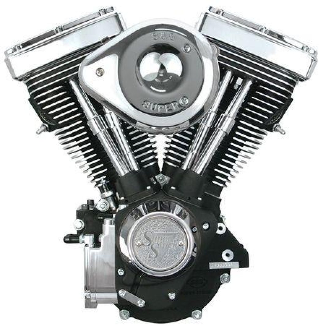 Komplett Motor V80 Svart/chrome S&S Cycle Motor