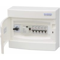 Komplett normcentral i plast, 1x12 moduler MALMBERGS