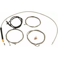 Komplett Plug-and-play Vajerkit Klar/natur LA CHOPPERS