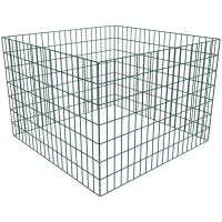 Kompostgaller kvadrat 100 x 100 x 70 cm vidaXL