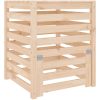 Kompostlåda massiv furu vidaXL 63.5 x 63.5 x 77.5 cm – miniatyr 2