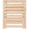 Kompostlåda massiv furu vidaXL 63.5 x 63.5 x 77.5 cm – miniatyr 5