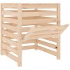 Kompostlåda massiv furu vidaXL 63.5 x 63.5 x 77.5 cm – miniatyr 6