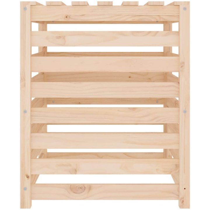 Kompostlåda massiv furu vidaXL 63.5 x 63.5 x 77.5 cm – bild 7